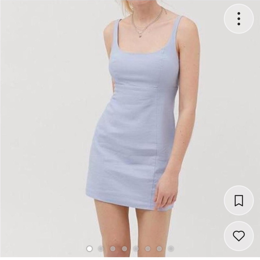 Urban Outfitters Light Blue Mini Dress